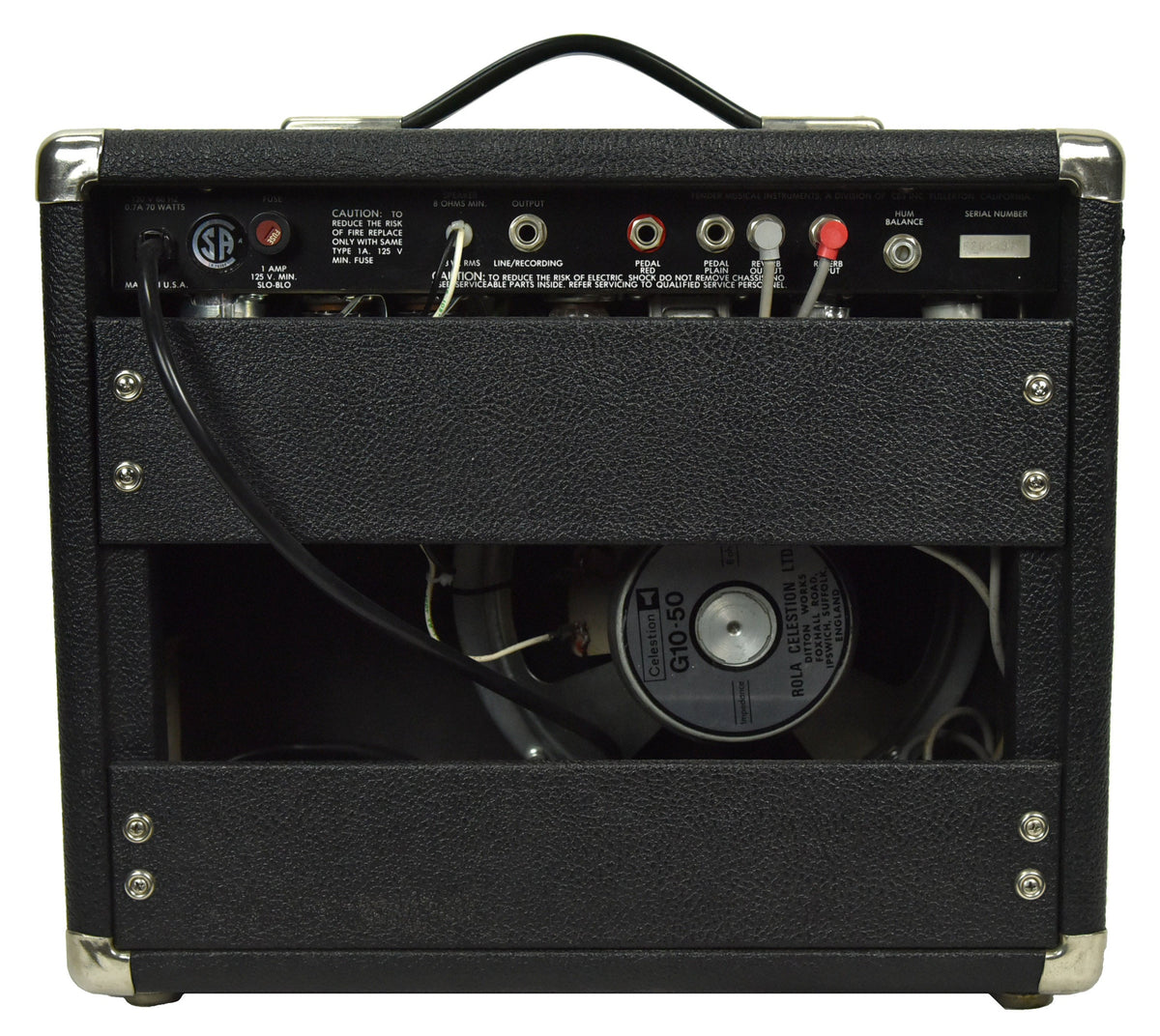 Used 1982 Fender Super Champ 1x10 Combo Amplifier F203437
