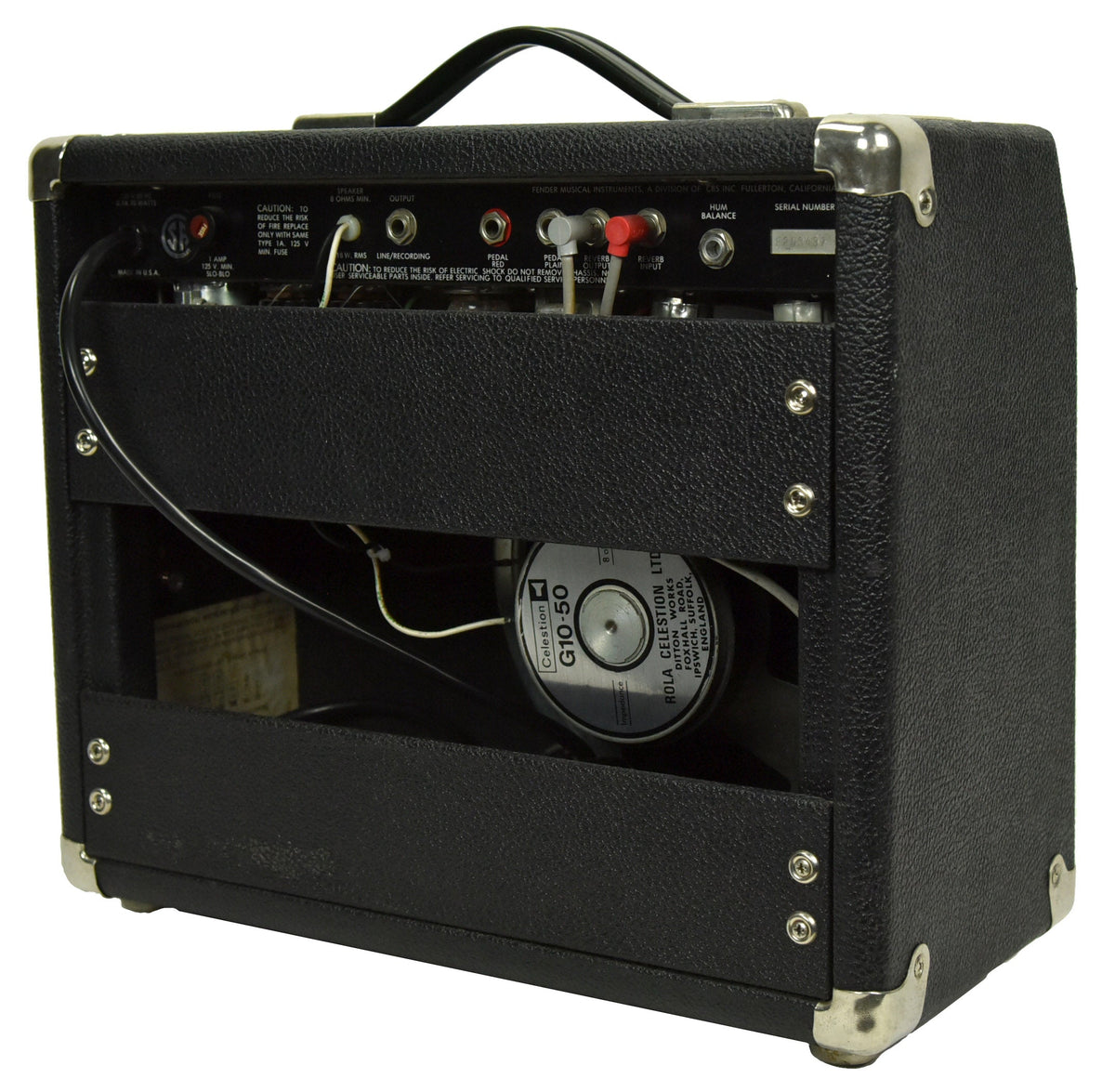 Used 1982 Fender Super Champ 1x10 Combo Amplifier F203437