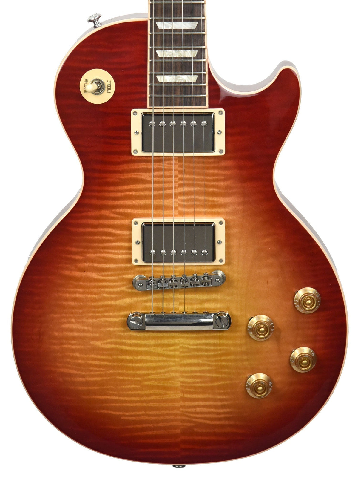 Used 2018 Gibson Les Paul Traditional in Cherry Burst 180072952