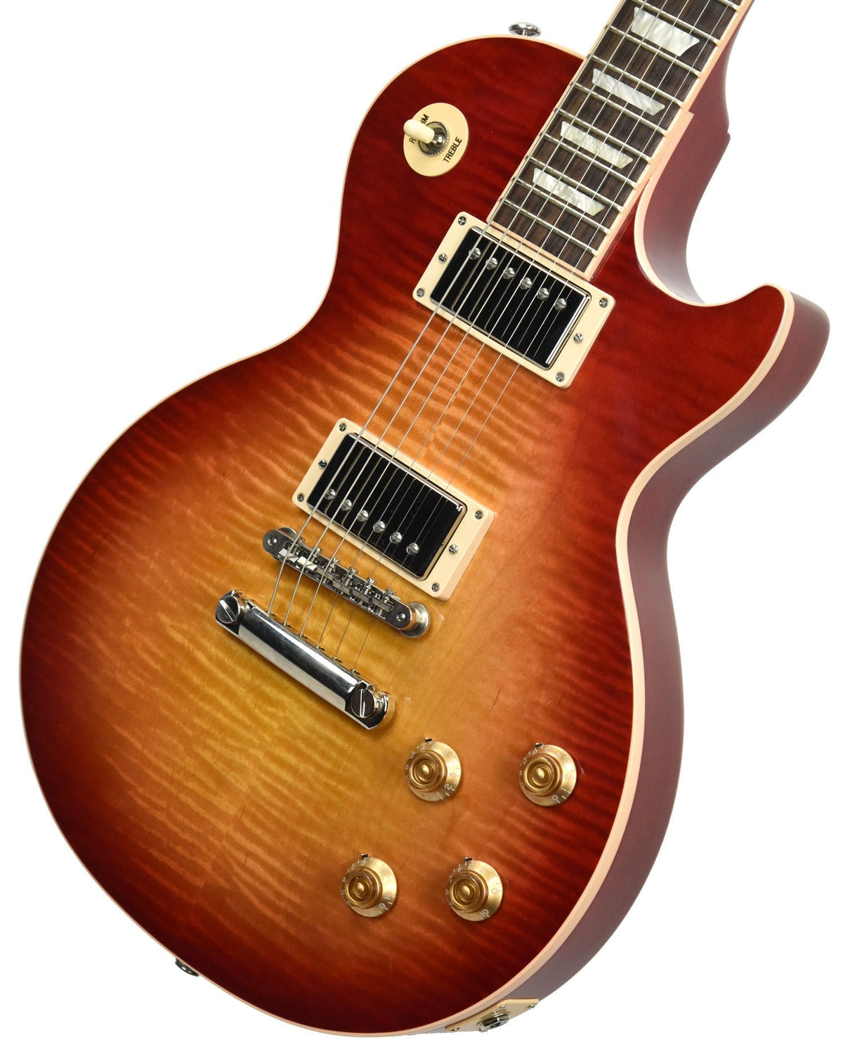Used 2018 Gibson Les Paul Traditional in Cherry Burst 180072952