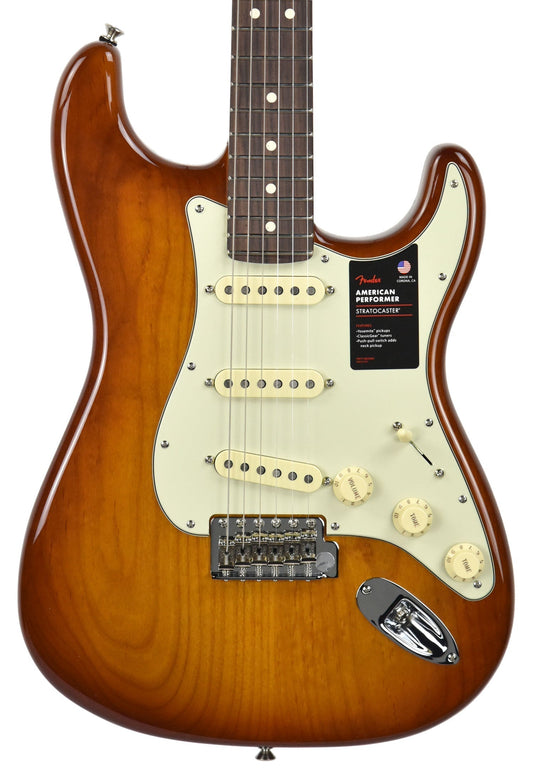 Fender American Performer Stratocaster in Honey Burst US19034466