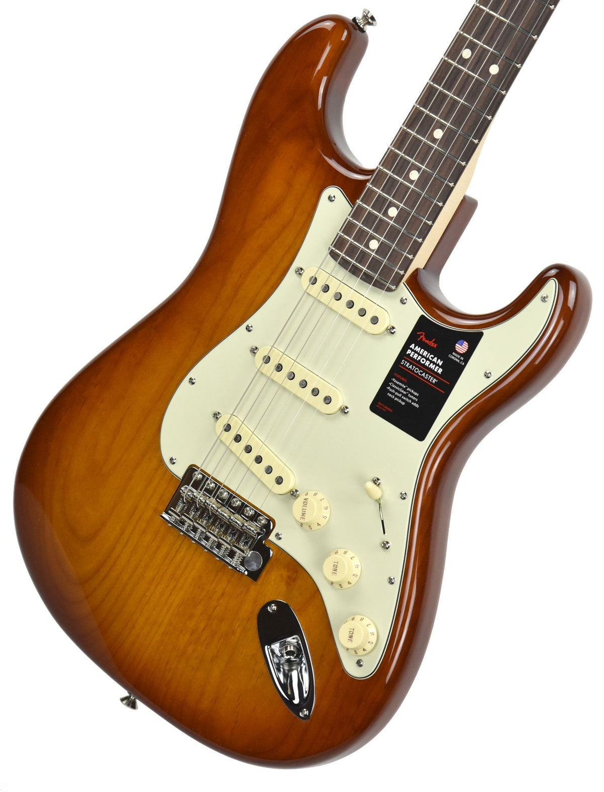 Fender American Performer Stratocaster in Honey Burst US19034466