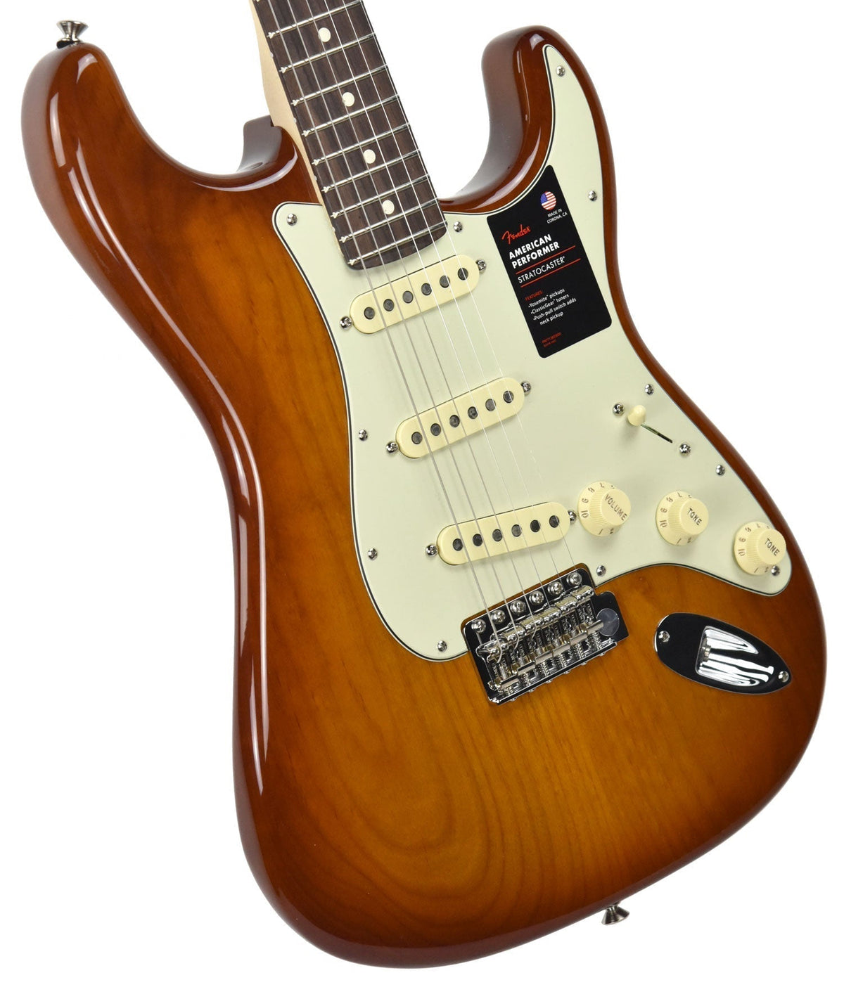 Fender American Performer Stratocaster in Honey Burst US19034466