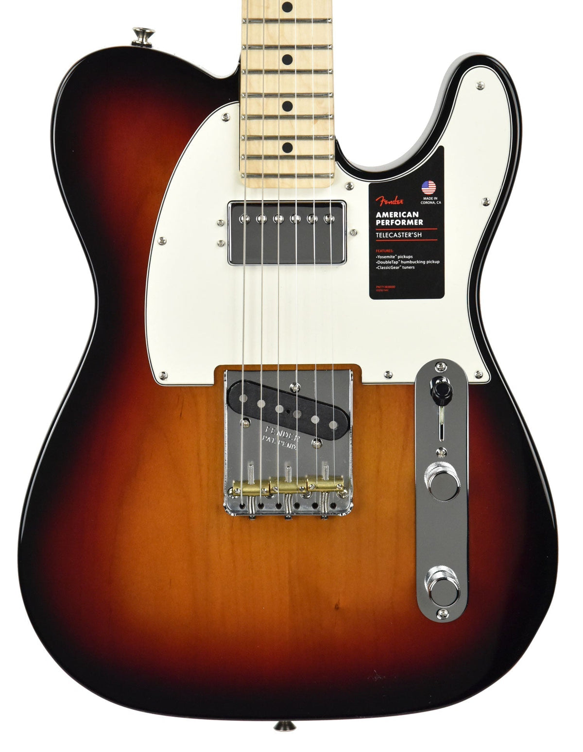 Fender American Performer Telecaster Hum in Three Tone Sunburst