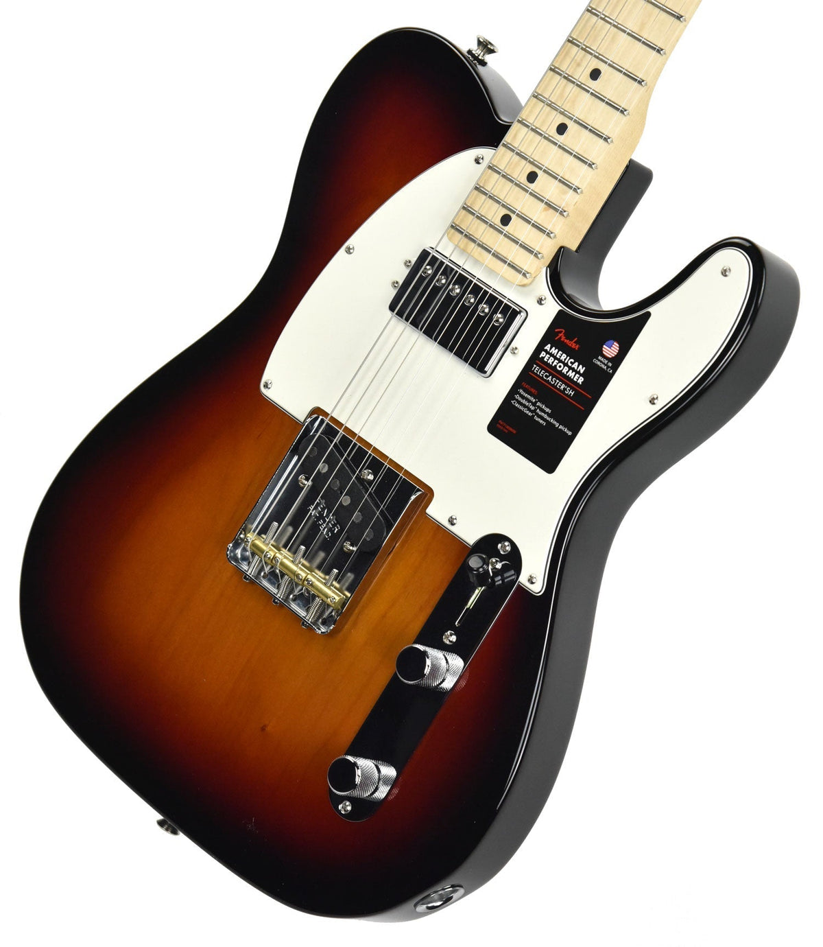 Fender American Performer Telecaster Hum in Three Tone Sunburst