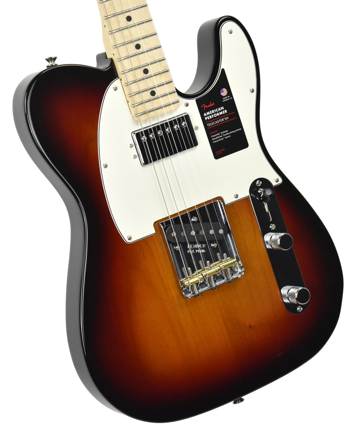 Fender American Performer Telecaster Hum in Three Tone Sunburst