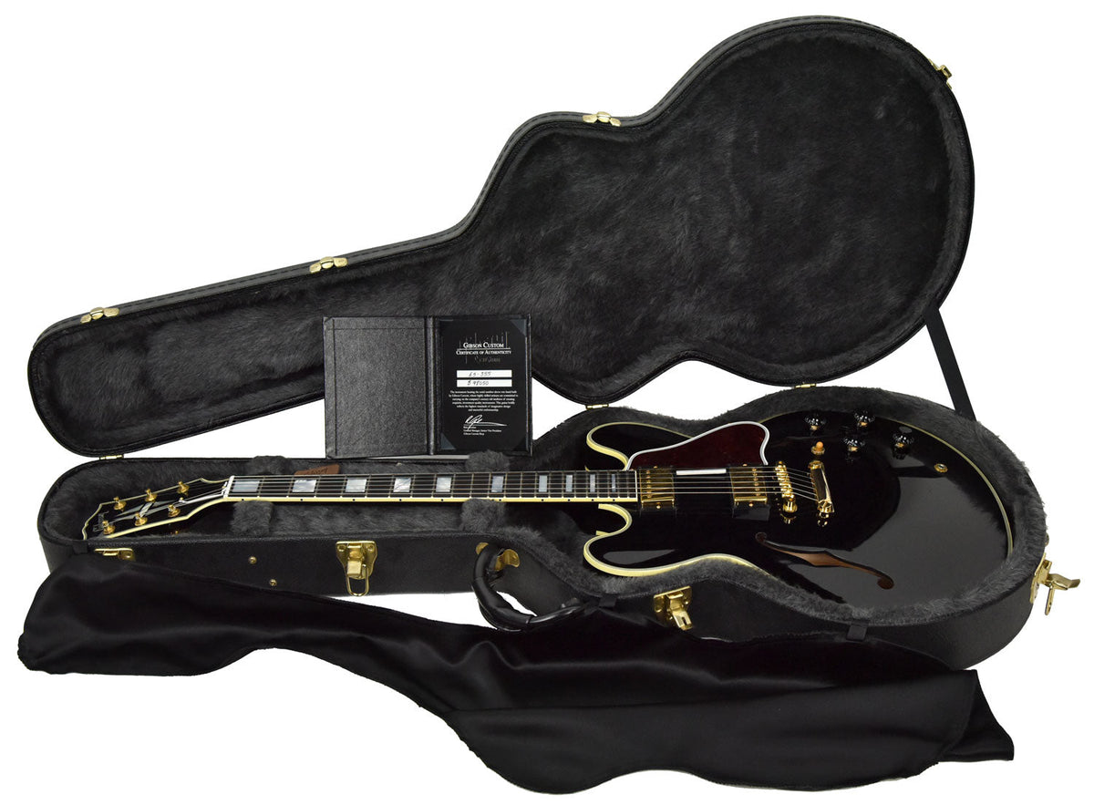 USED 2008 Gibson Custom Shop ES-355 MONO Limited Edition in Black B98050