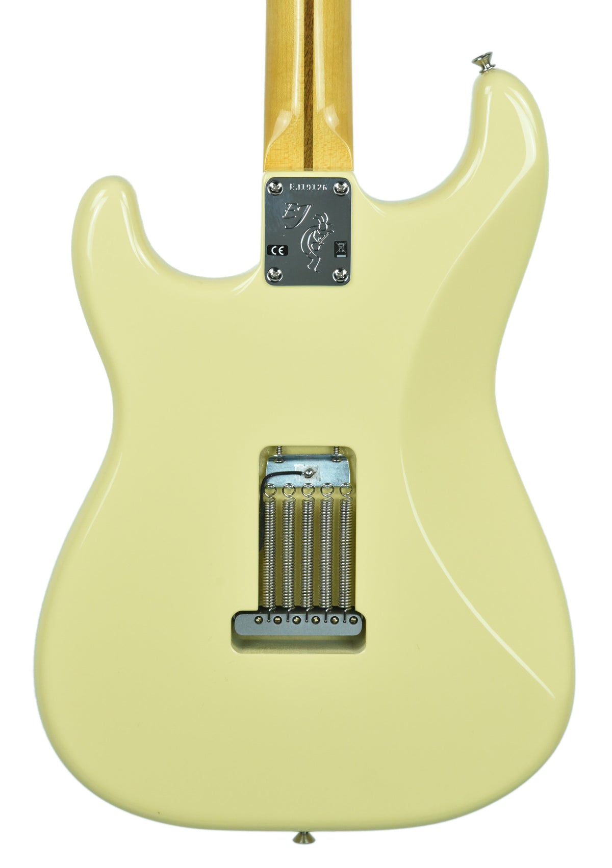 Fender® Eric Johnson Thinline Stratocaster in Vintage White EJ19126