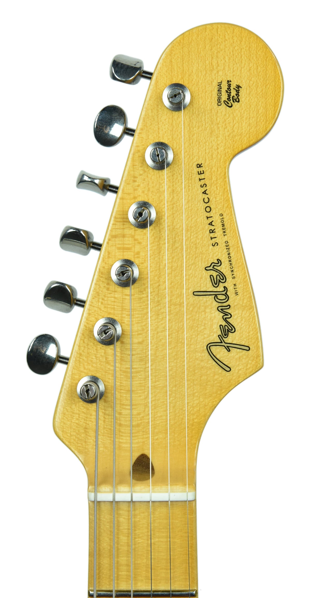 Fender® Eric Johnson Thinline Stratocaster in Vintage White EJ19126
