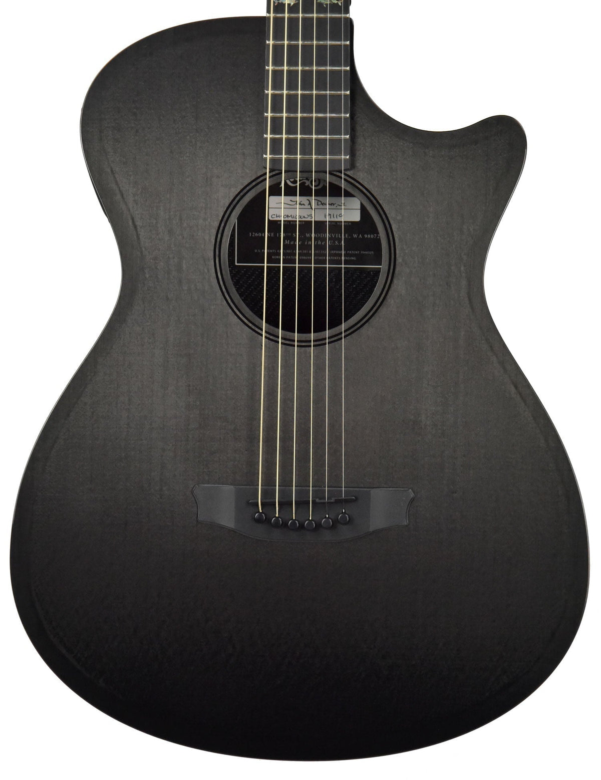 Rainsong CH-OM1000NS Acoustic Electric Guitar 19119