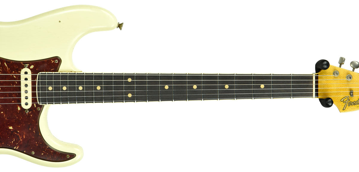 Fender Custom Shop Postmodern Strat Journeyman Relic HSS in Vintage White XN11055