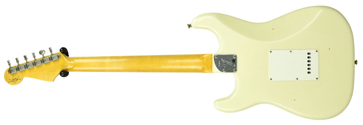 Fender Custom Shop Postmodern Strat Journeyman Relic HSS in Vintage White XN11055