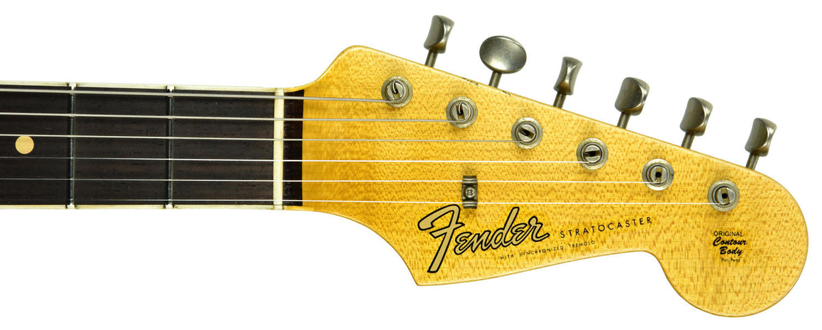 Fender Custom Shop Postmodern Strat Journeyman Relic HSS in Vintage White XN11055
