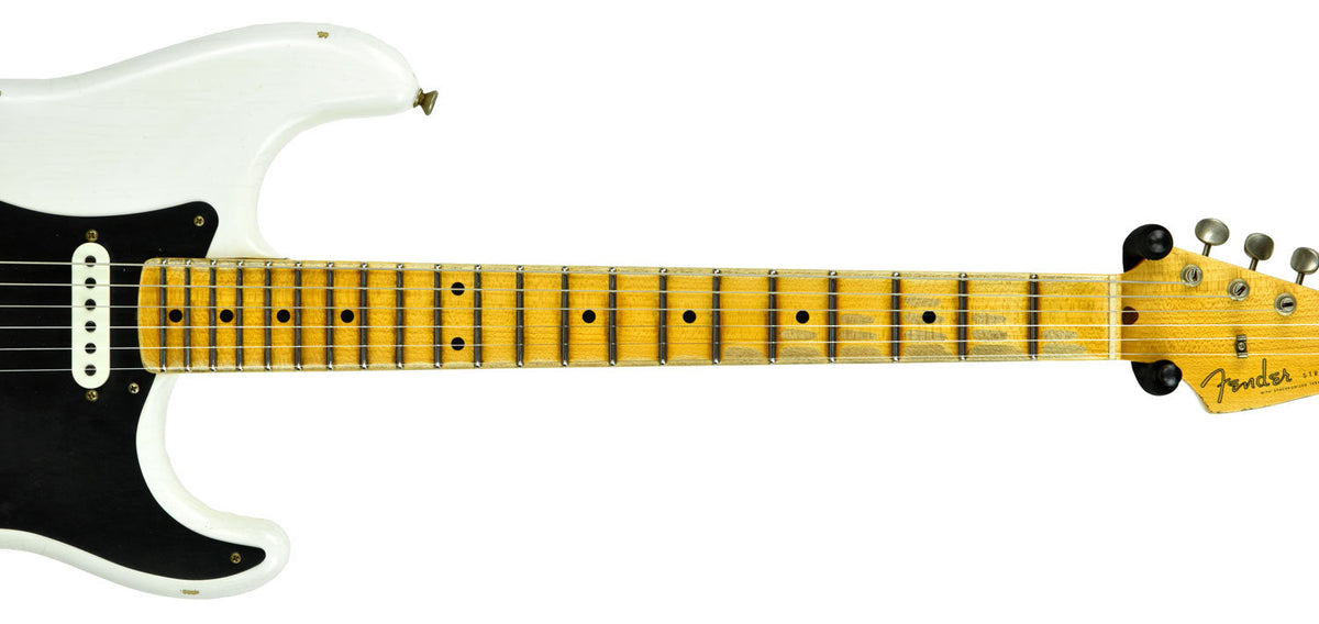 Fender Custom Shop Ancho Poblano Stratocaster in White Blonde CZ539784
