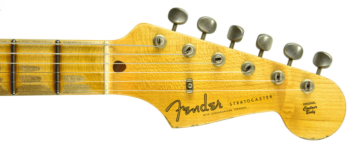 Fender Custom Shop Ancho Poblano Stratocaster in White Blonde CZ539784