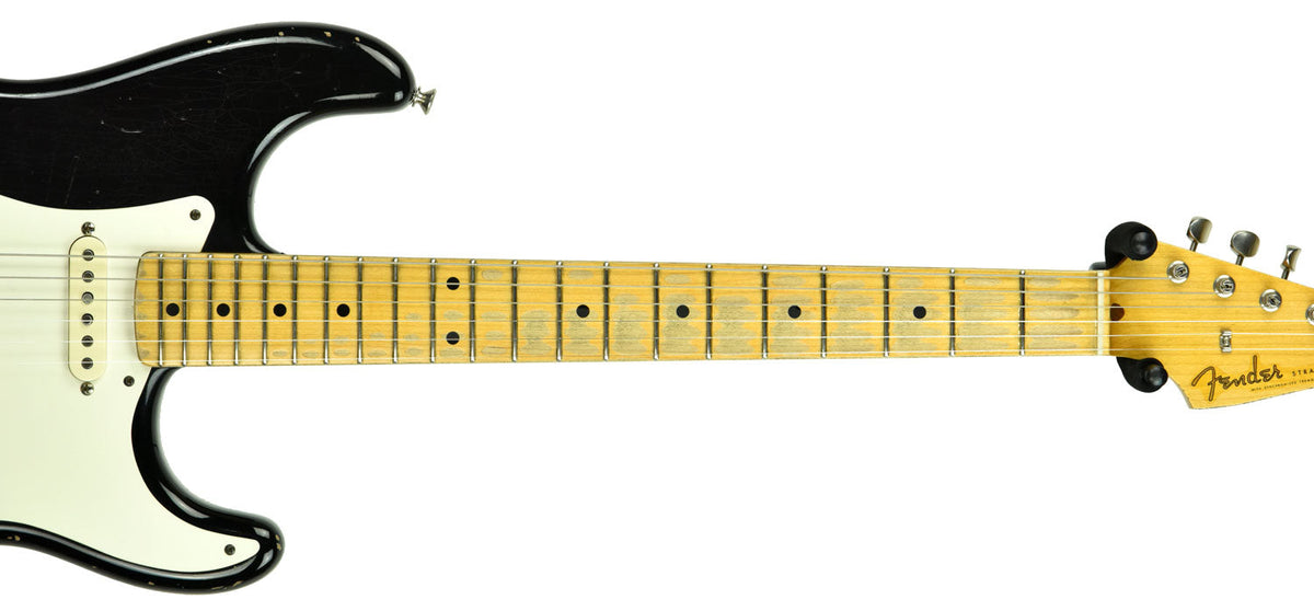 Used Fender Custom Shop Masterbuilt 56 Stratocaster Relic Todd Krause in Black R65323