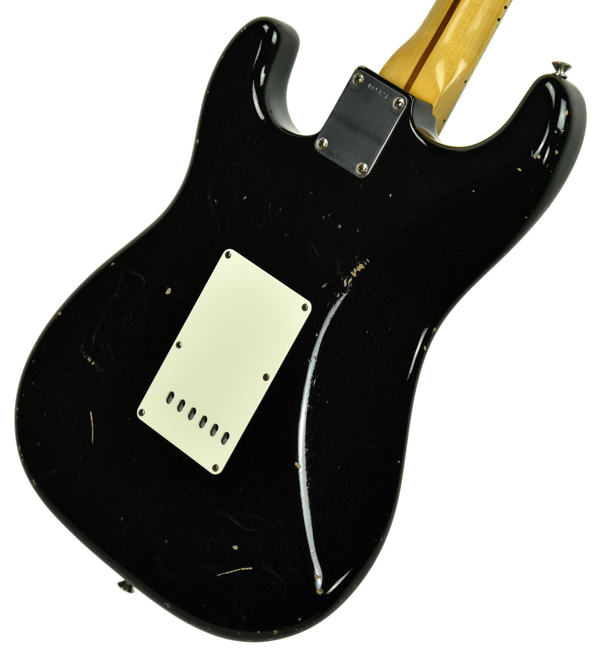 Used Fender Custom Shop Masterbuilt 56 Stratocaster Relic Todd Krause in Black R65323