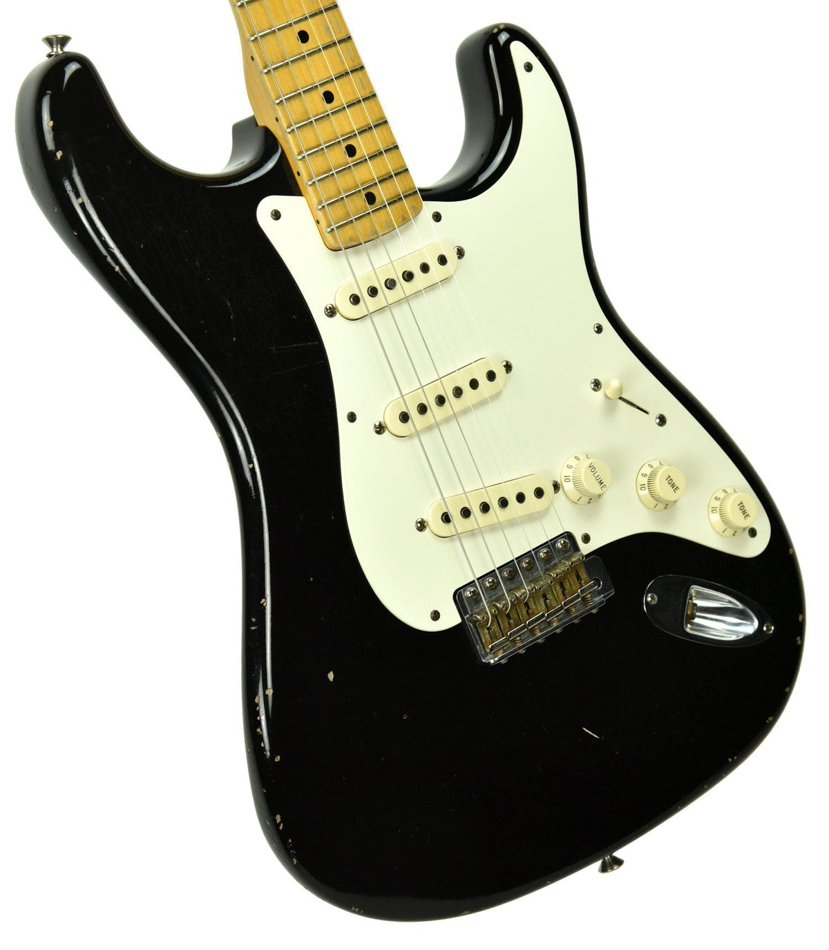 Used Fender Custom Shop Masterbuilt 56 Stratocaster Relic Todd Krause in Black R65323