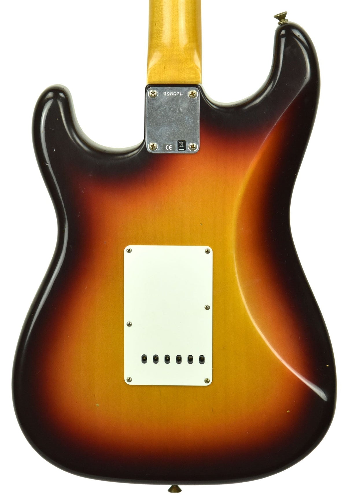 Fender Custom Shop 63 Stratocaster Journeyman Relic in Chocolate 3 Tone Sunburst R98626