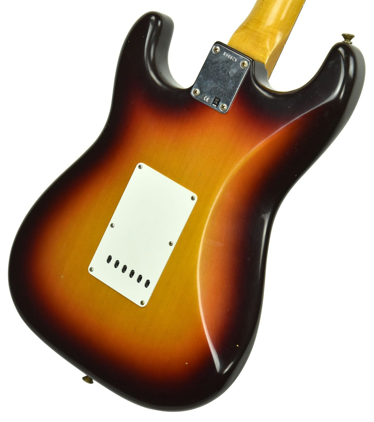 Fender Custom Shop 63 Stratocaster Journeyman Relic in Chocolate 3 Tone Sunburst R98626