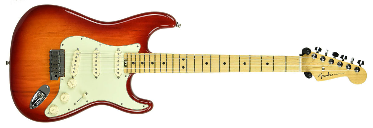 Used Fender American Elite Stratocaster Aged Cherry Sunburst US16060563