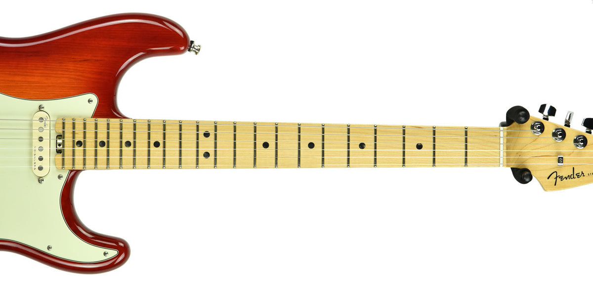 Used Fender American Elite Stratocaster Aged Cherry Sunburst US16060563