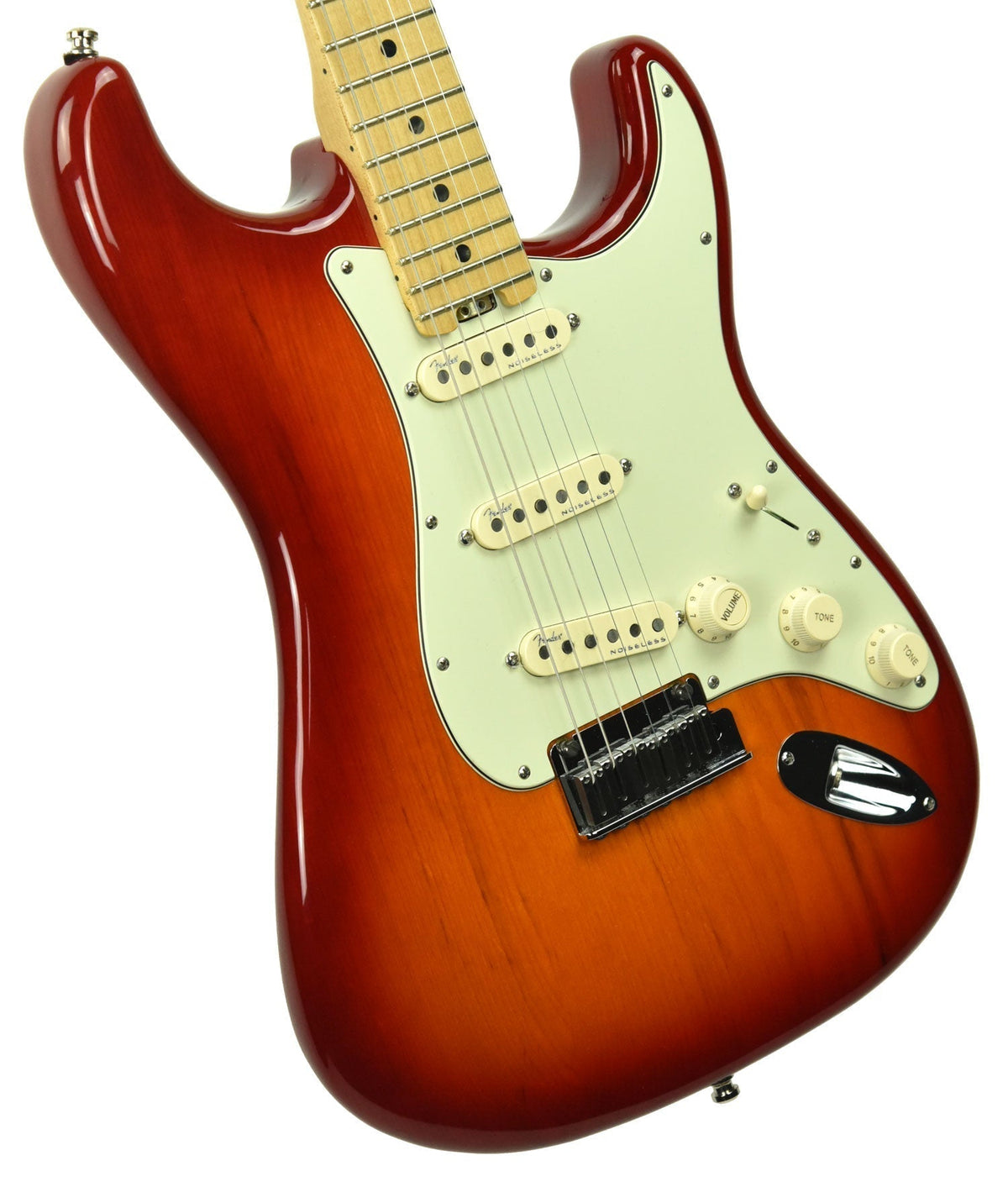 Used Fender American Elite Stratocaster Aged Cherry Sunburst US16060563