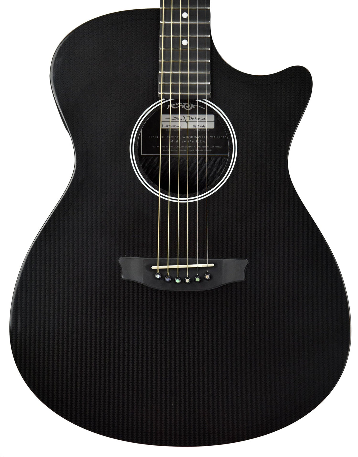 Rainsong H-OM1000N2 Carbon Fiber Acoustic Electric Guitar 19224