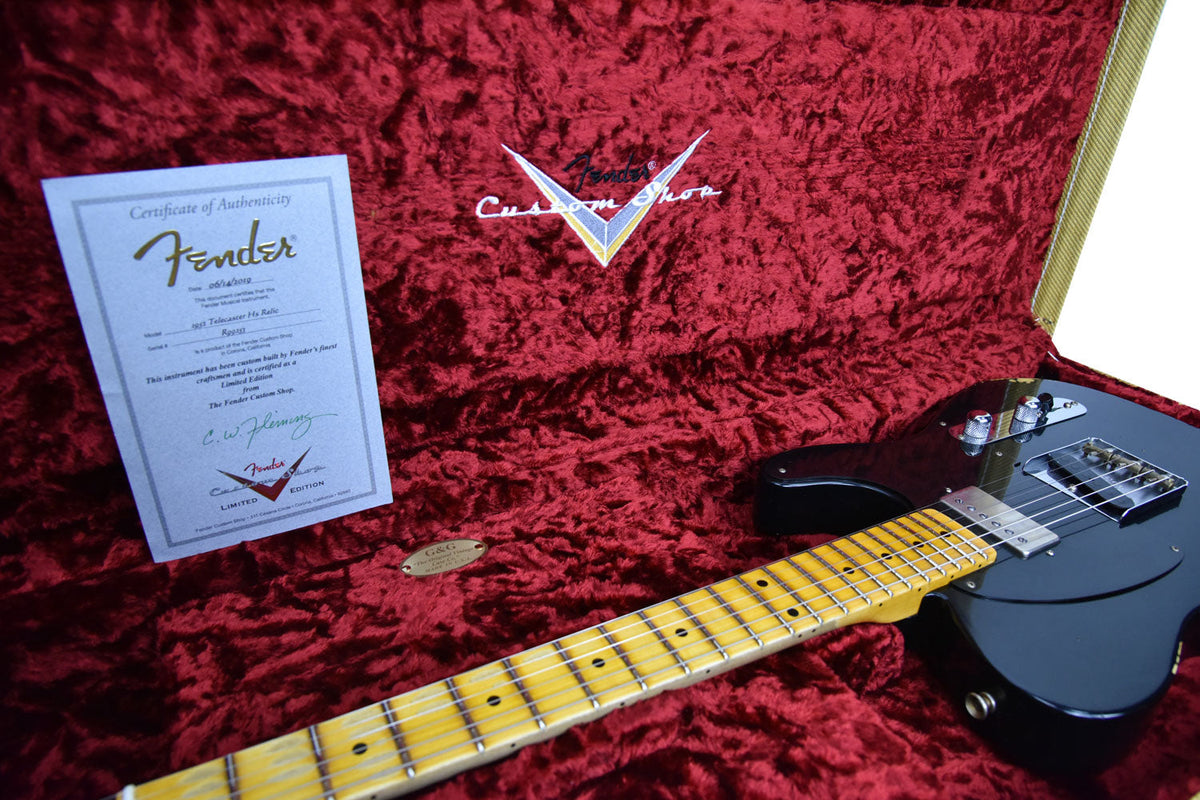 Fender Custom Shop 1952 H/S Telecaster Relic Black R99253