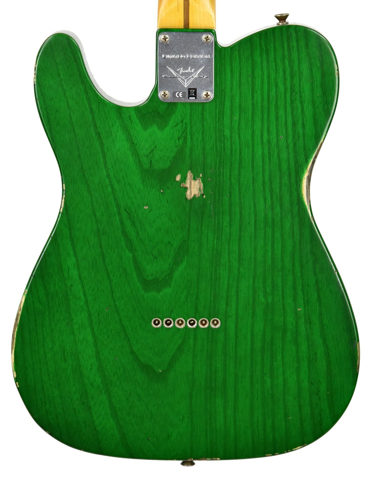 Fender Custom Shop 52 H/S Telecaster Relic Emerald Green Transparent R99211