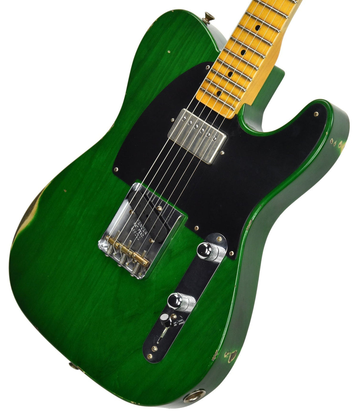 Fender Custom Shop 52 H/S Telecaster Relic Emerald Green Transparent R99211