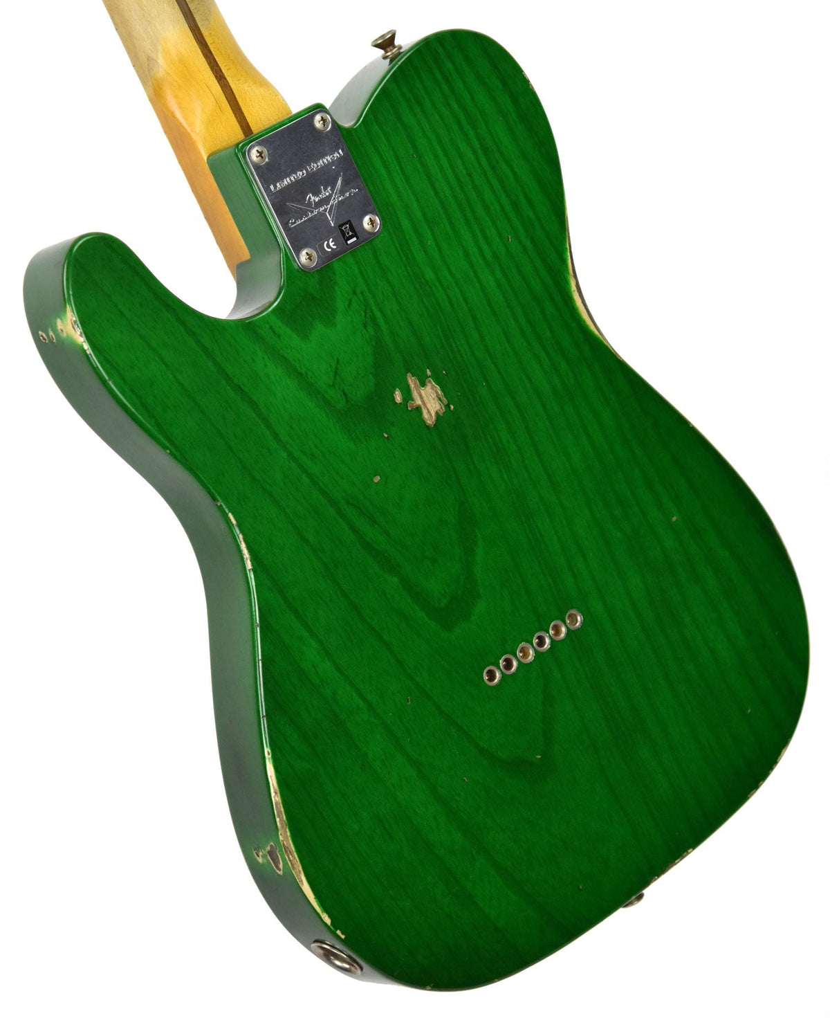Fender Custom Shop 52 H/S Telecaster Relic Emerald Green Transparent R99211