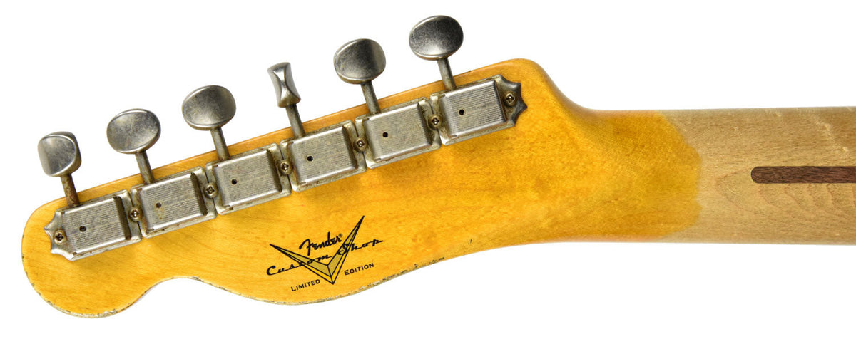 Fender Custom Shop Limited Edition Mischief Maker Olympic White over Three Tone Sunburst CZ541596