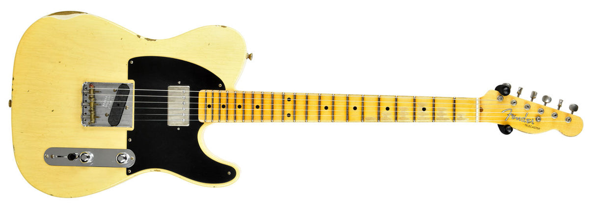 Fender Custom Shop 52 H/S Telecaster Relic Faded Nocaster Blonde R99284