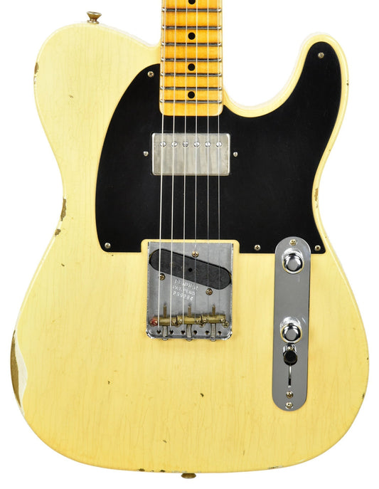 Fender Custom Shop 52 H/S Telecaster Relic Faded Nocaster Blonde R99284