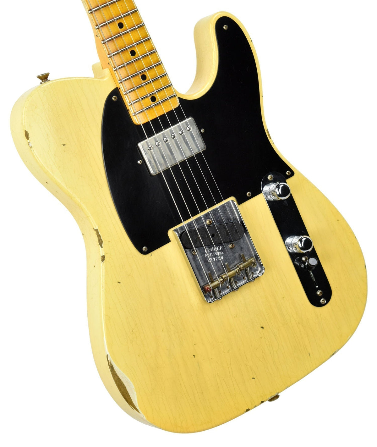 Fender Custom Shop 52 H/S Telecaster Relic Faded Nocaster Blonde R99284