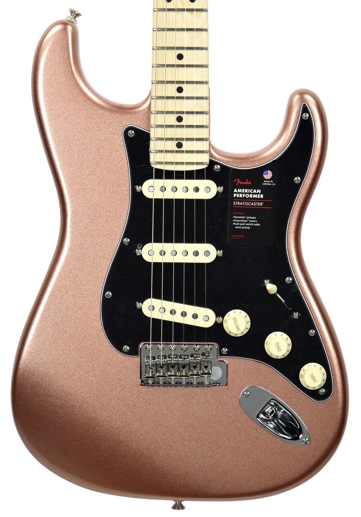 Fender American Performer Stratocaster in Penny US19067283