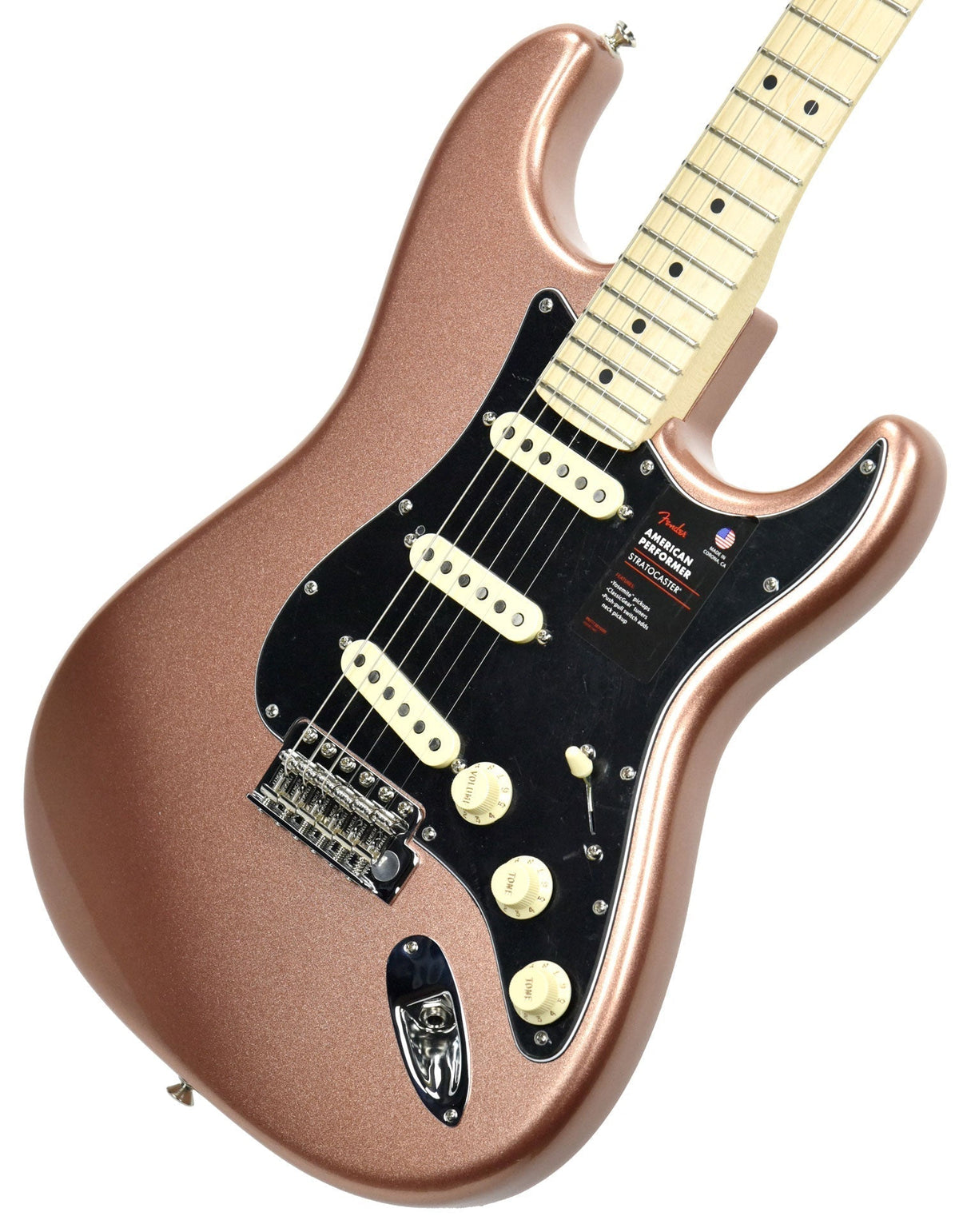 Fender American Performer Stratocaster in Penny US19067283
