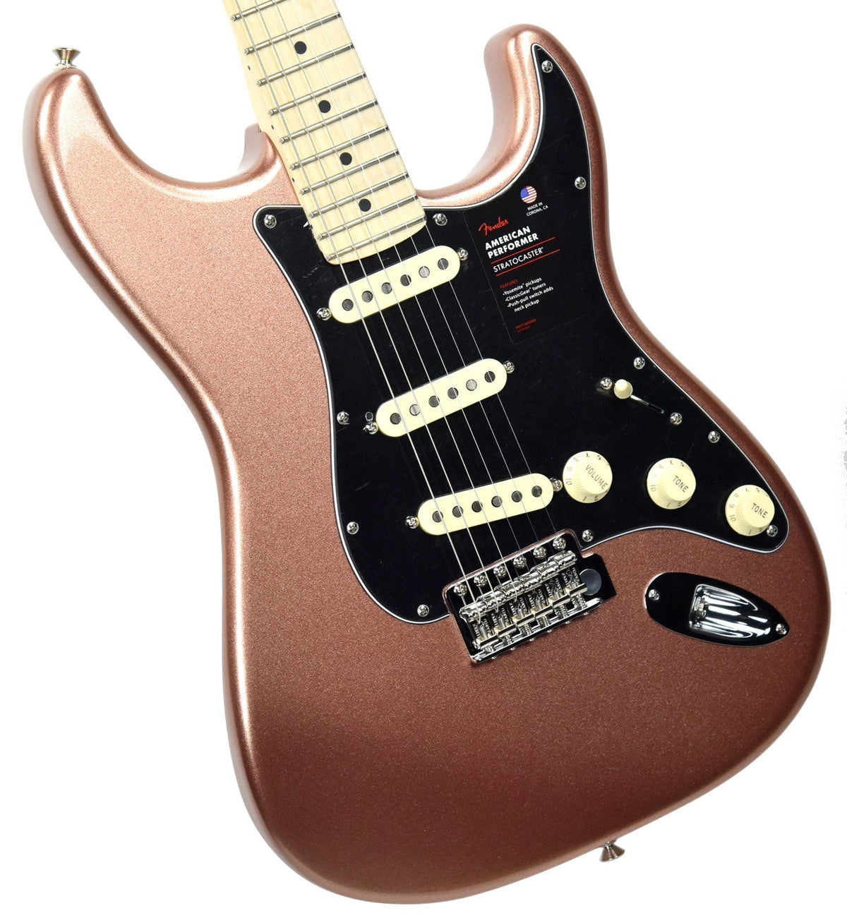 Fender American Performer Stratocaster in Penny US19067283