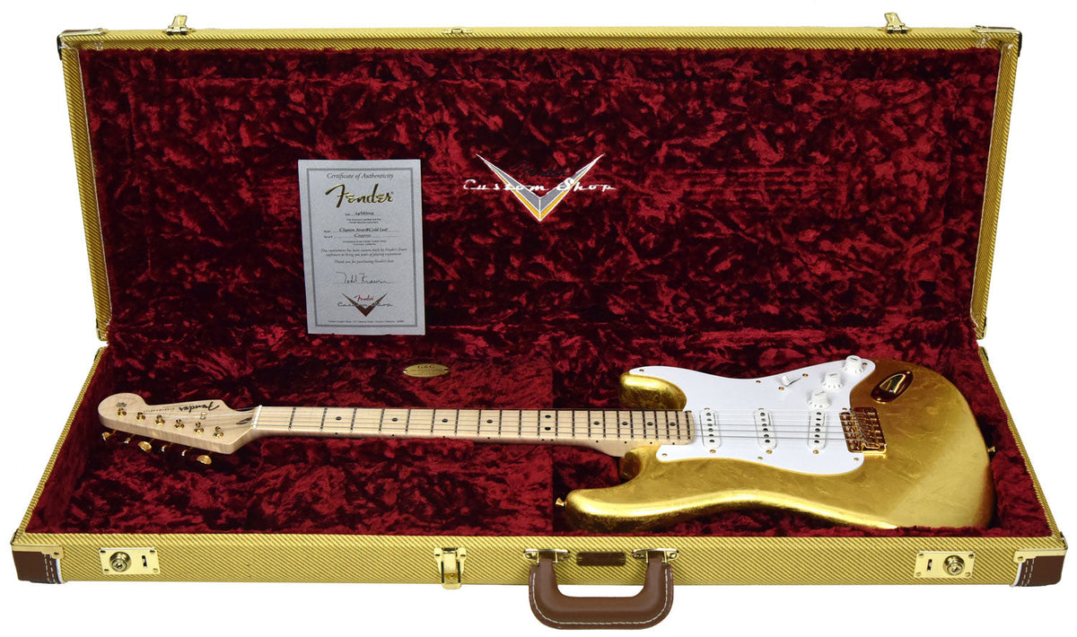 Fender Custom Shop Eric Clapton Gold Leaf Stratocaster Masterbuilt by Todd Krause CZ537752