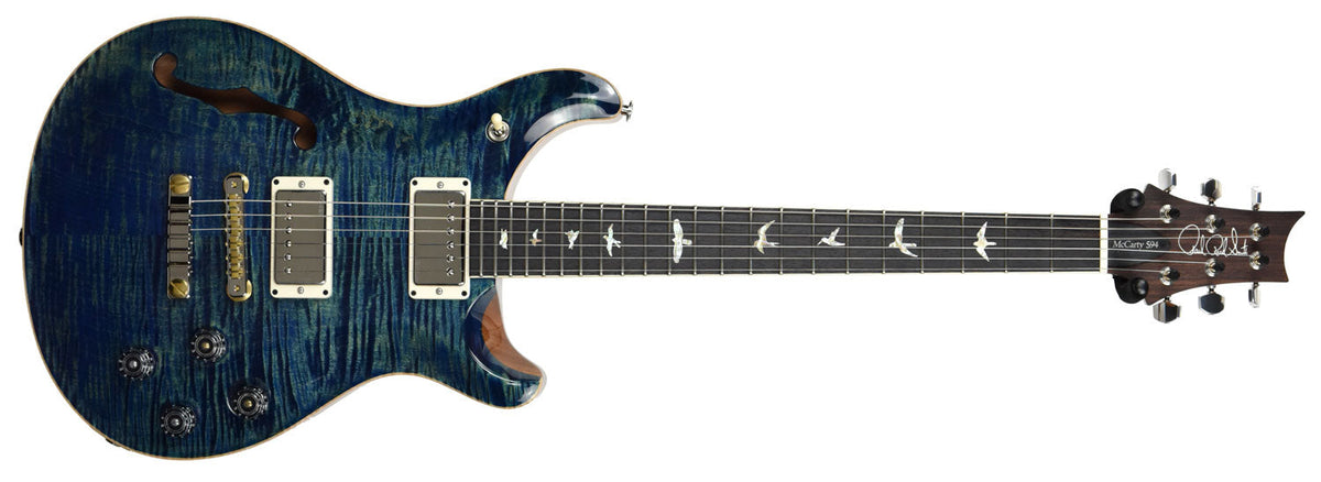 Used PRS McCarty 594 Semi Hollowbody LTD in River Blue 190274181