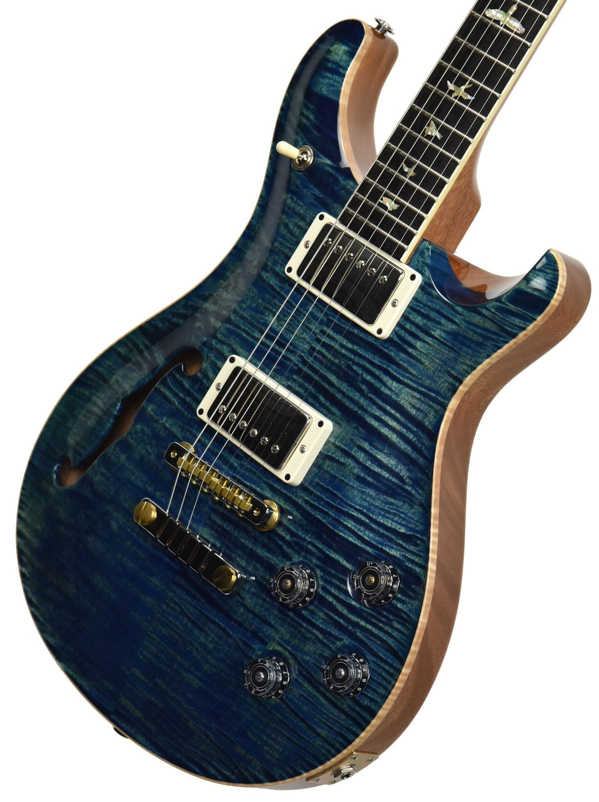 Used PRS McCarty 594 Semi Hollowbody LTD in River Blue 190274181