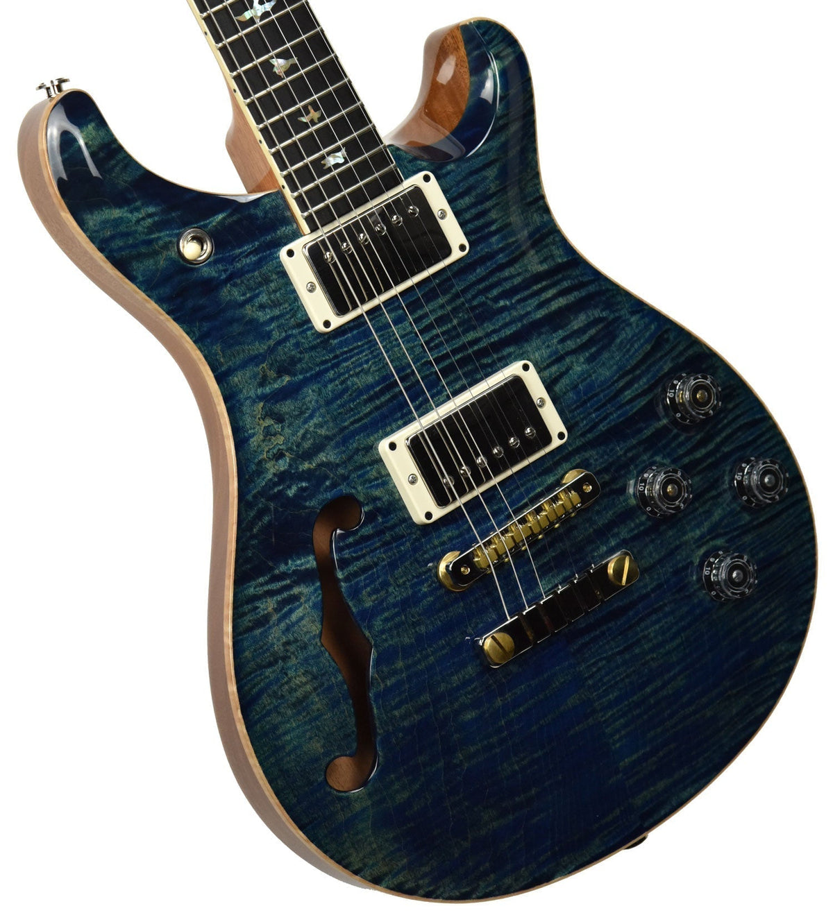 Used PRS McCarty 594 Semi Hollowbody LTD in River Blue 190274181