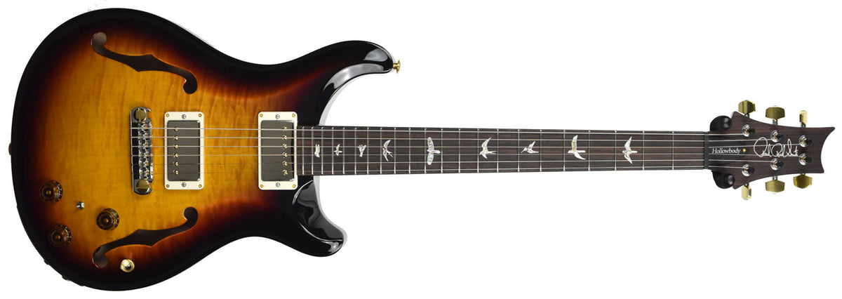 PRS Hollowbody II w/Piezo in Tri Color Sunburst 190264353