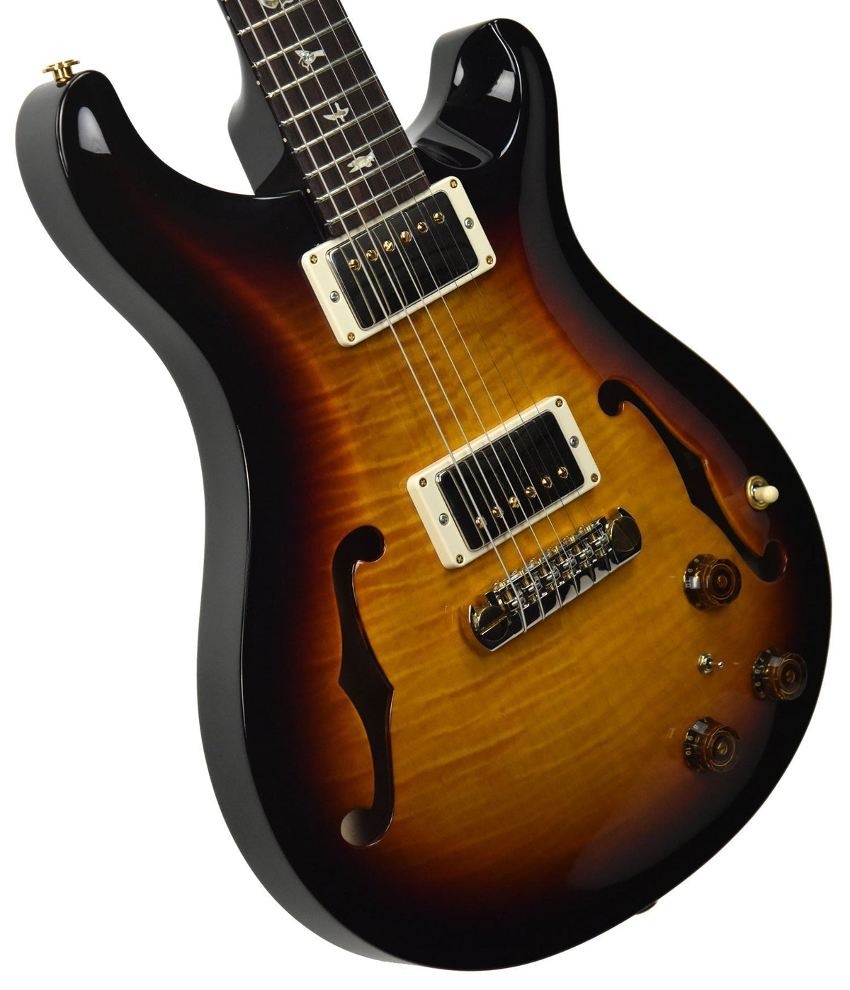 PRS Hollowbody II w/Piezo in Tri Color Sunburst 190264353
