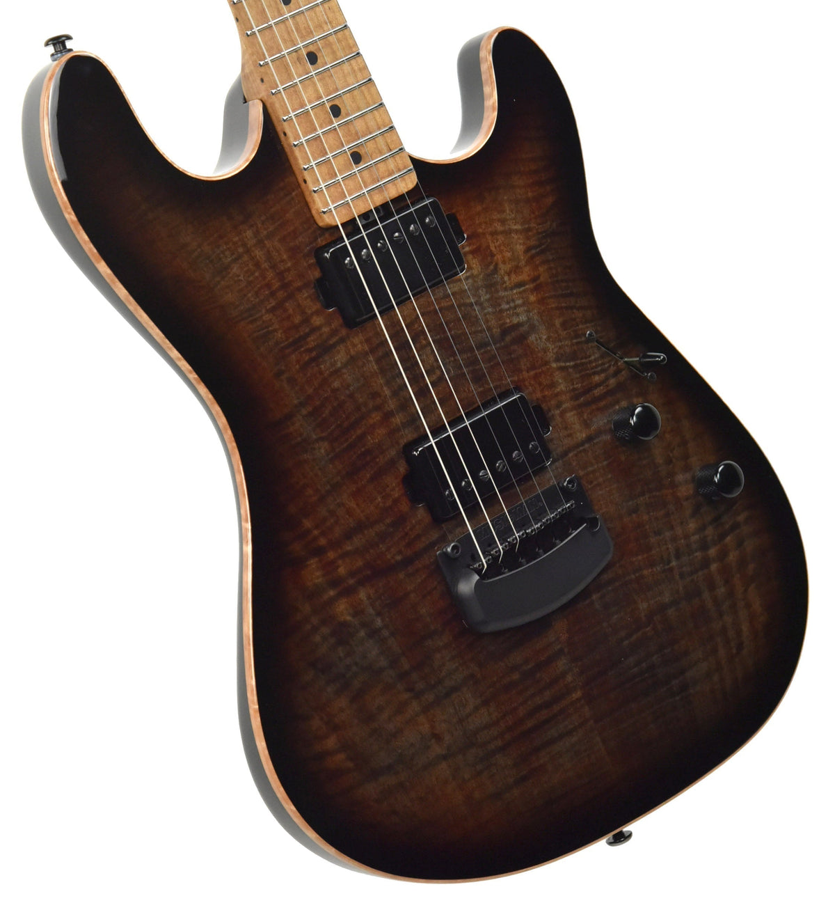 Used Ernie Ball Music Man Sabre in Cobra Burst G90070