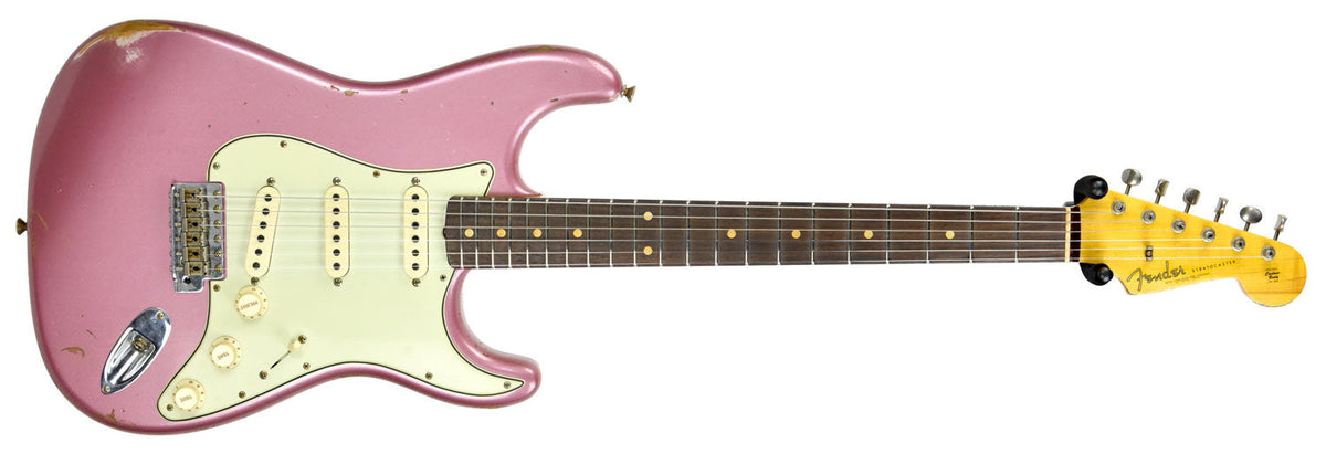 Fender Custom Shop 61 Stratocaster Relic in Burgundy Mist Metallic CZ542891