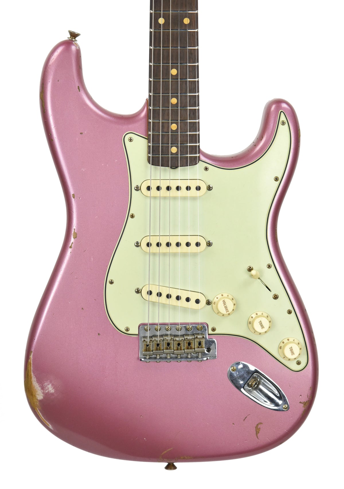 Fender Custom Shop 61 Stratocaster Relic in Burgundy Mist Metallic CZ542891