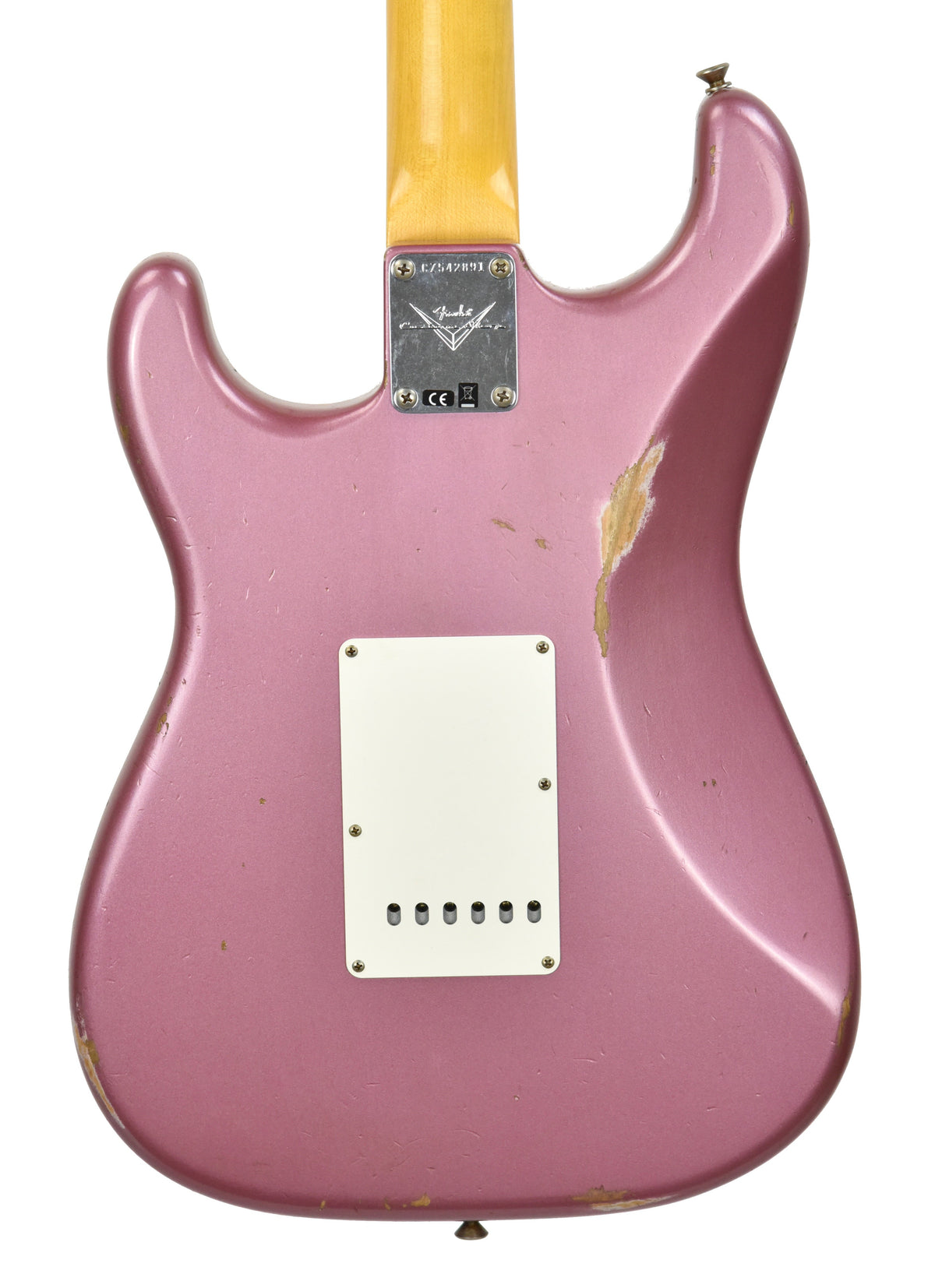 Fender Custom Shop 61 Stratocaster Relic in Burgundy Mist Metallic CZ542891