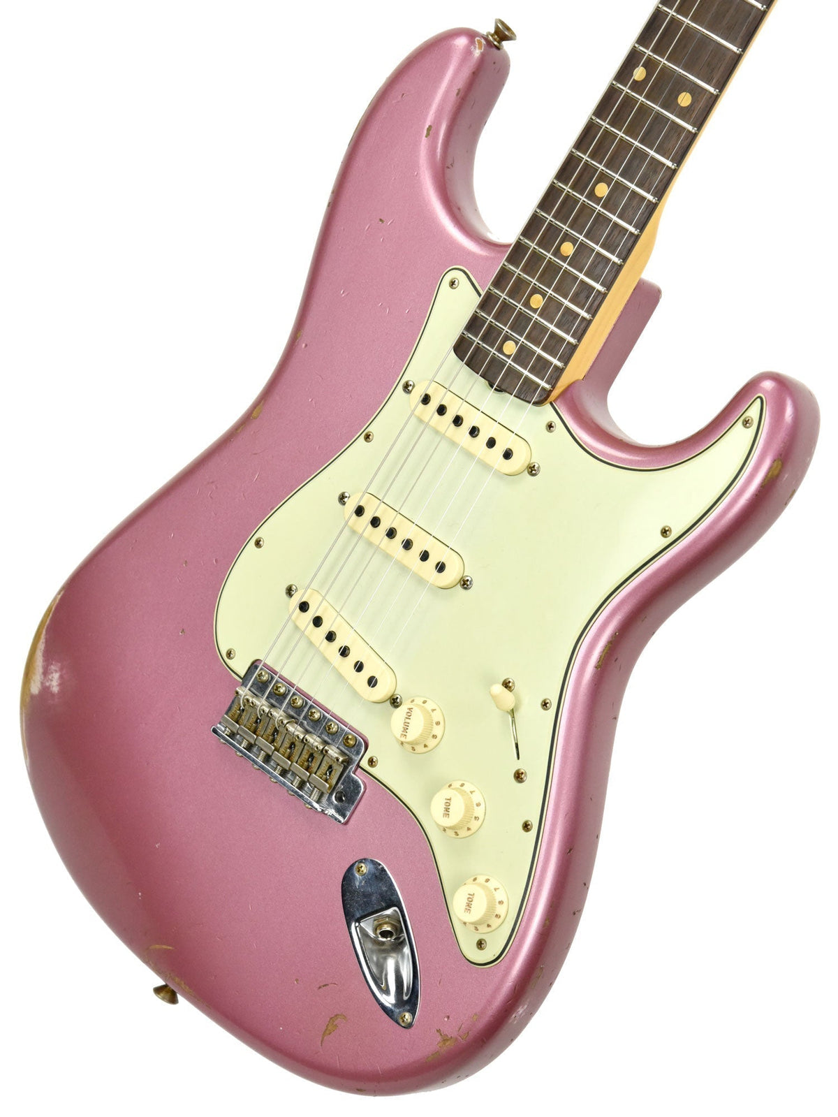 Fender Custom Shop 61 Stratocaster Relic in Burgundy Mist Metallic CZ542891